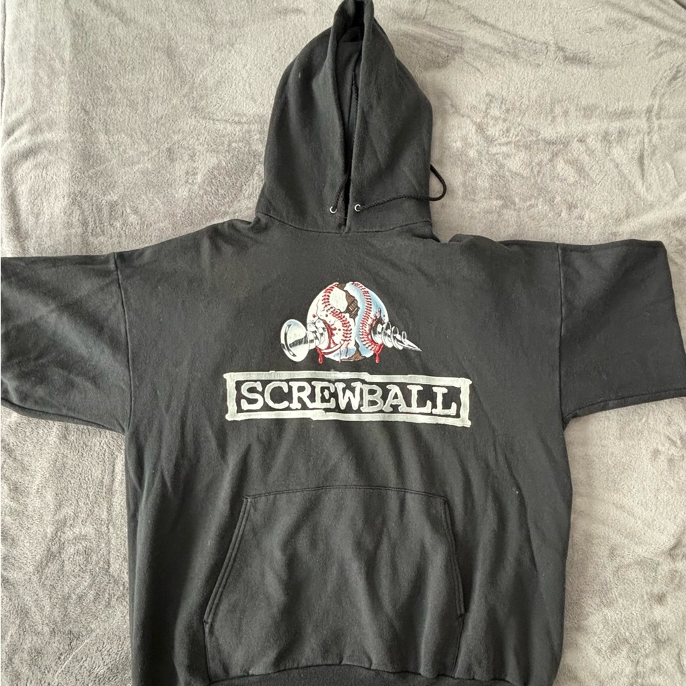 RARE OFFICIAL VINTAGE HIP HOP SCREWBALL HOODIE & 2 CD’S LOYALTY & SCREWED UP